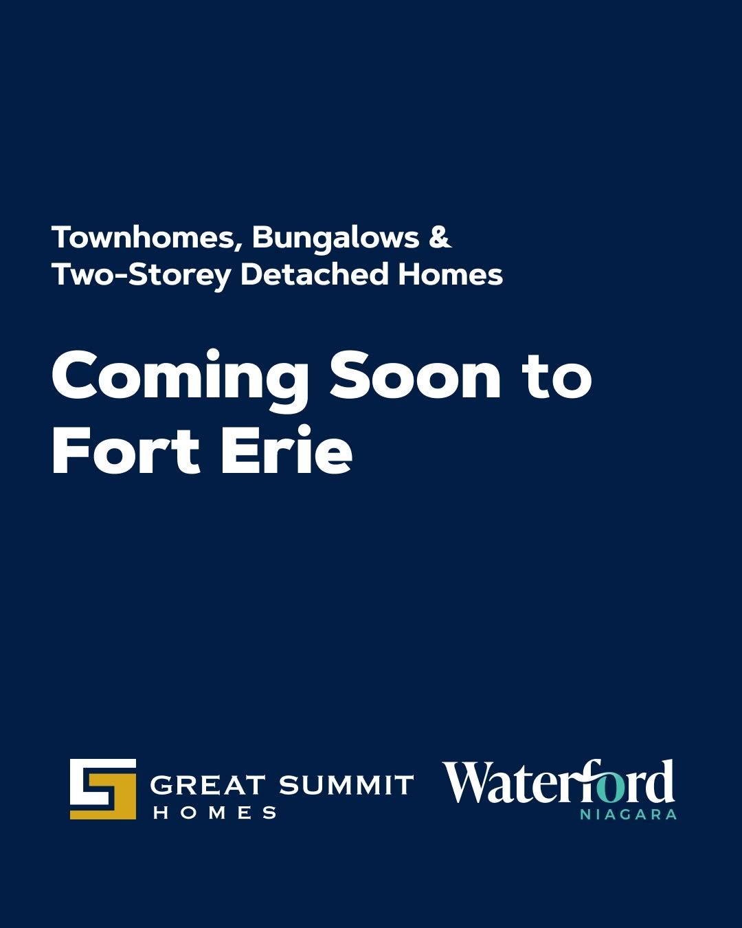 Waterford Niagara new construction rendering 3