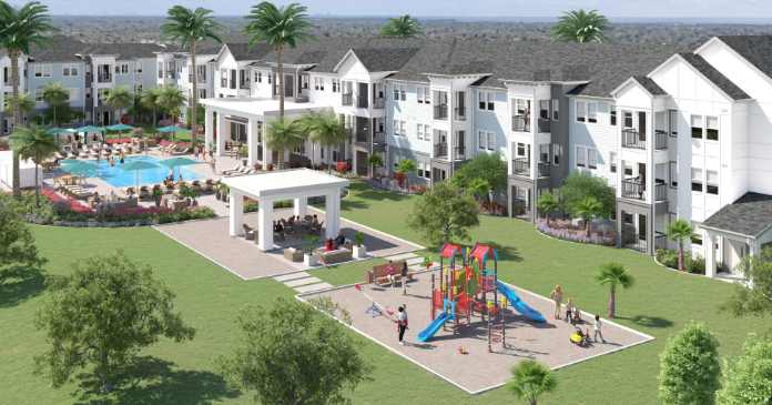 Fox Pointe — aerial rendering
