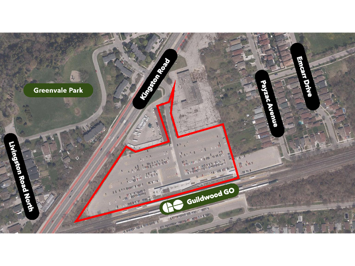 Guildwood TOC Condos — site map