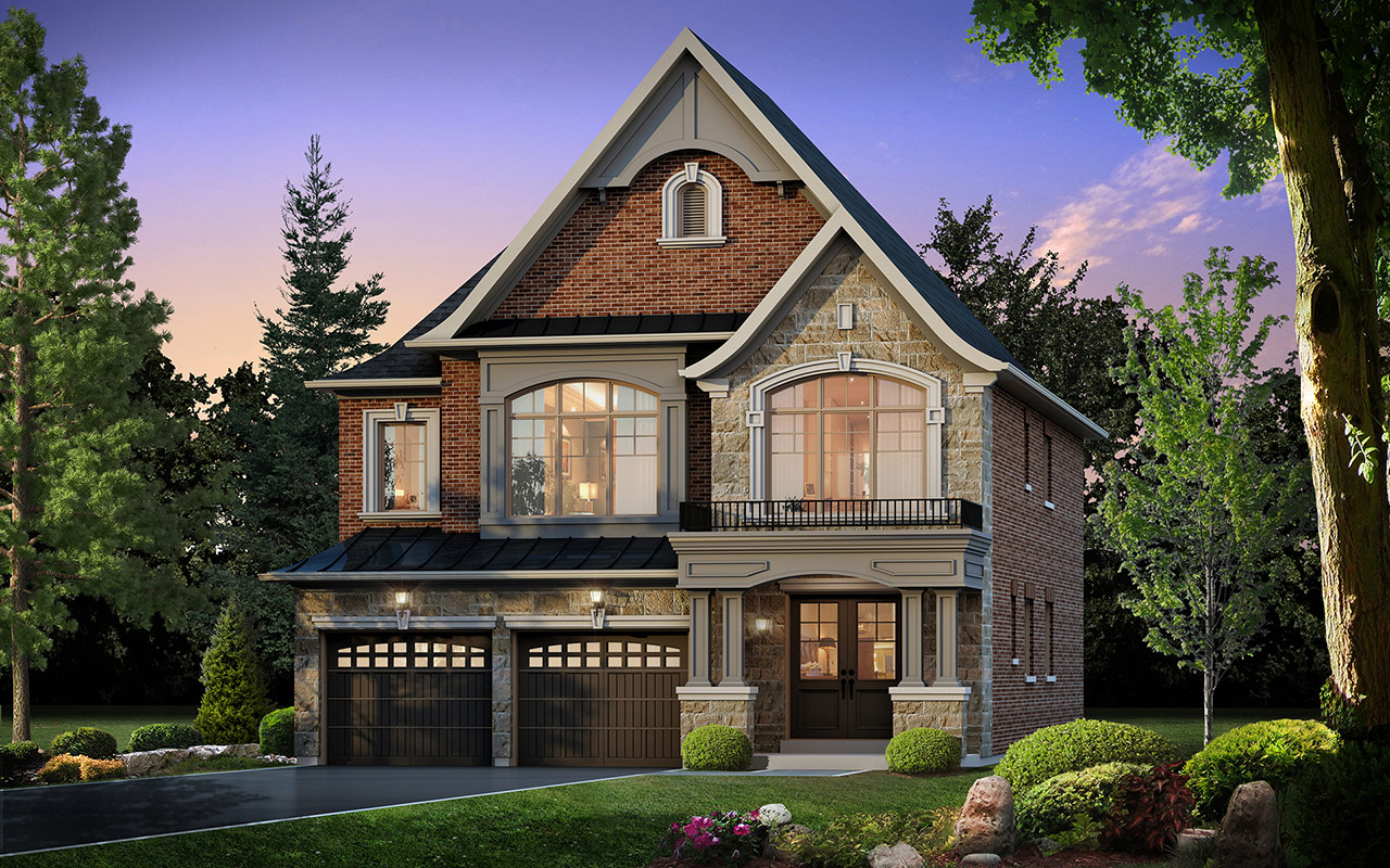 The View on Pine Valley — exterior rendering