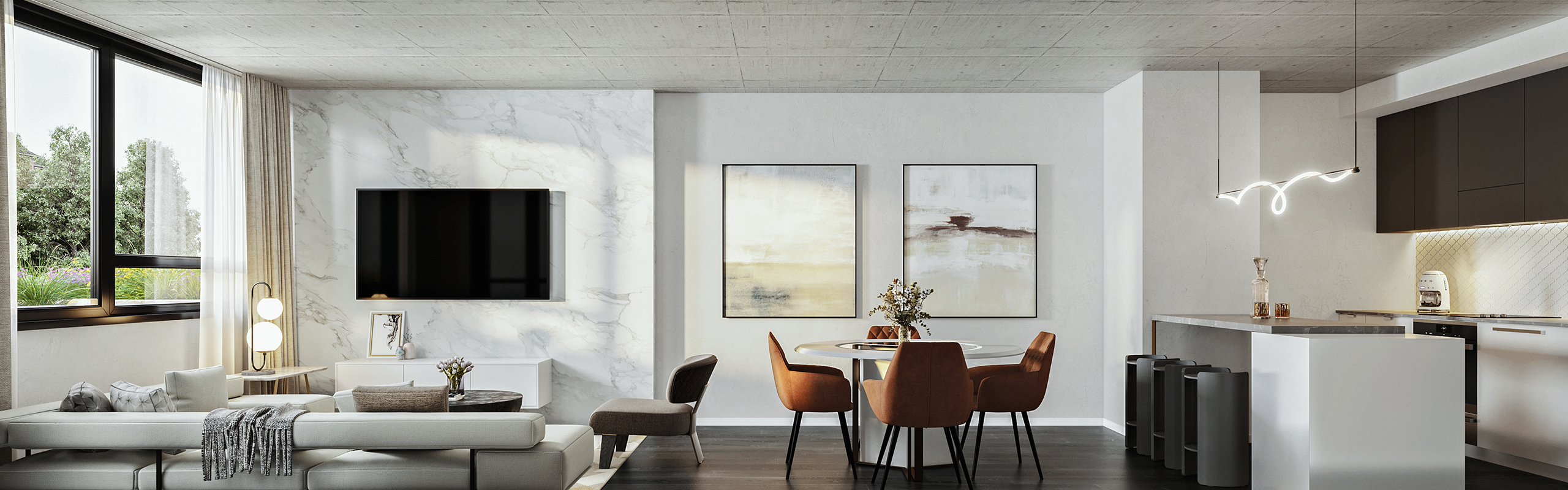 Boatworks — interior rendering