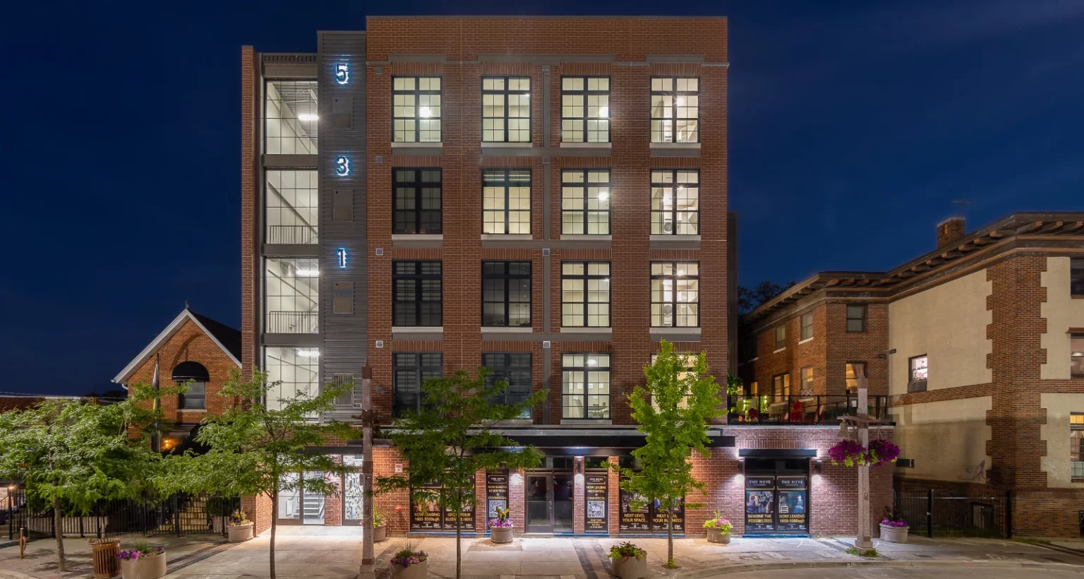 The Hive Condominium — exterior rendering