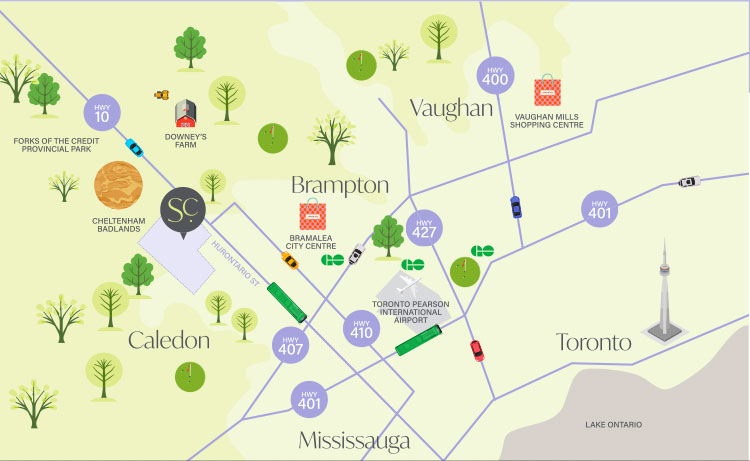 SouthCal — site map