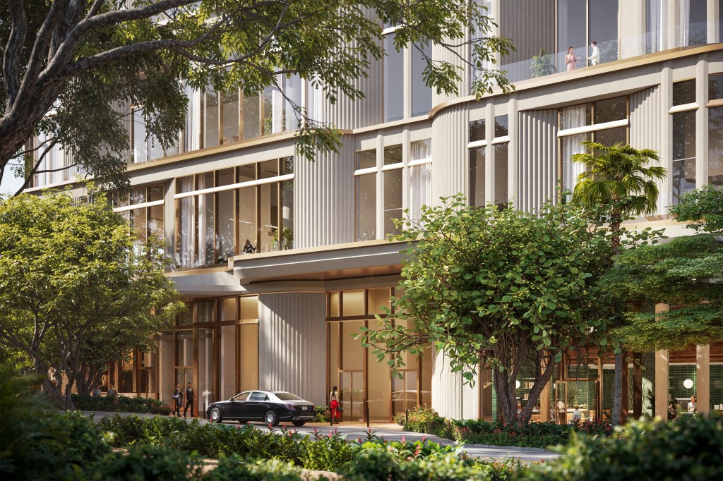 Waldorf Astoria Residences Sarasota — exterior rendering