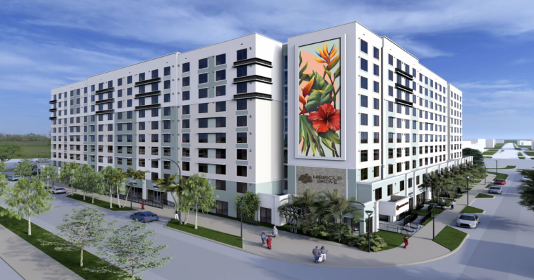 Hibiscus Grove — exterior rendering