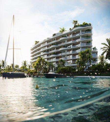 Onda Residences — exterior rendering