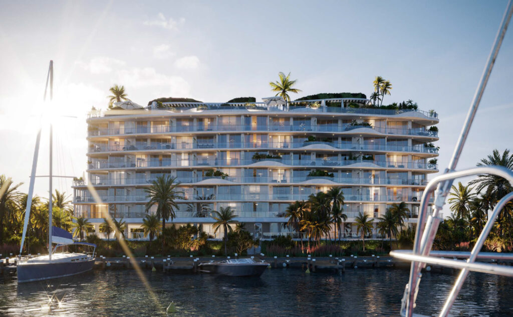 Onda Residences — exterior rendering