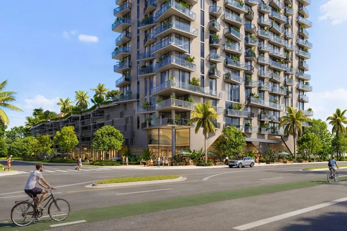 LUMARA RESIDENCES — exterior rendering