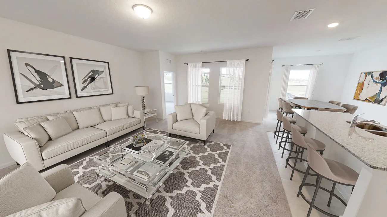 Sunset Hills — interior rendering