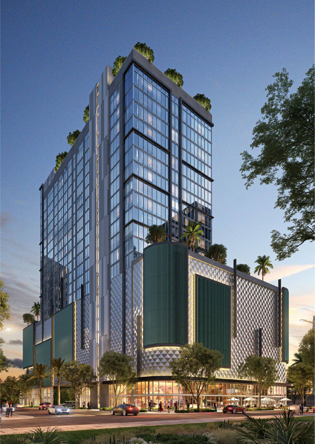 One West Twelve Residences — exterior rendering