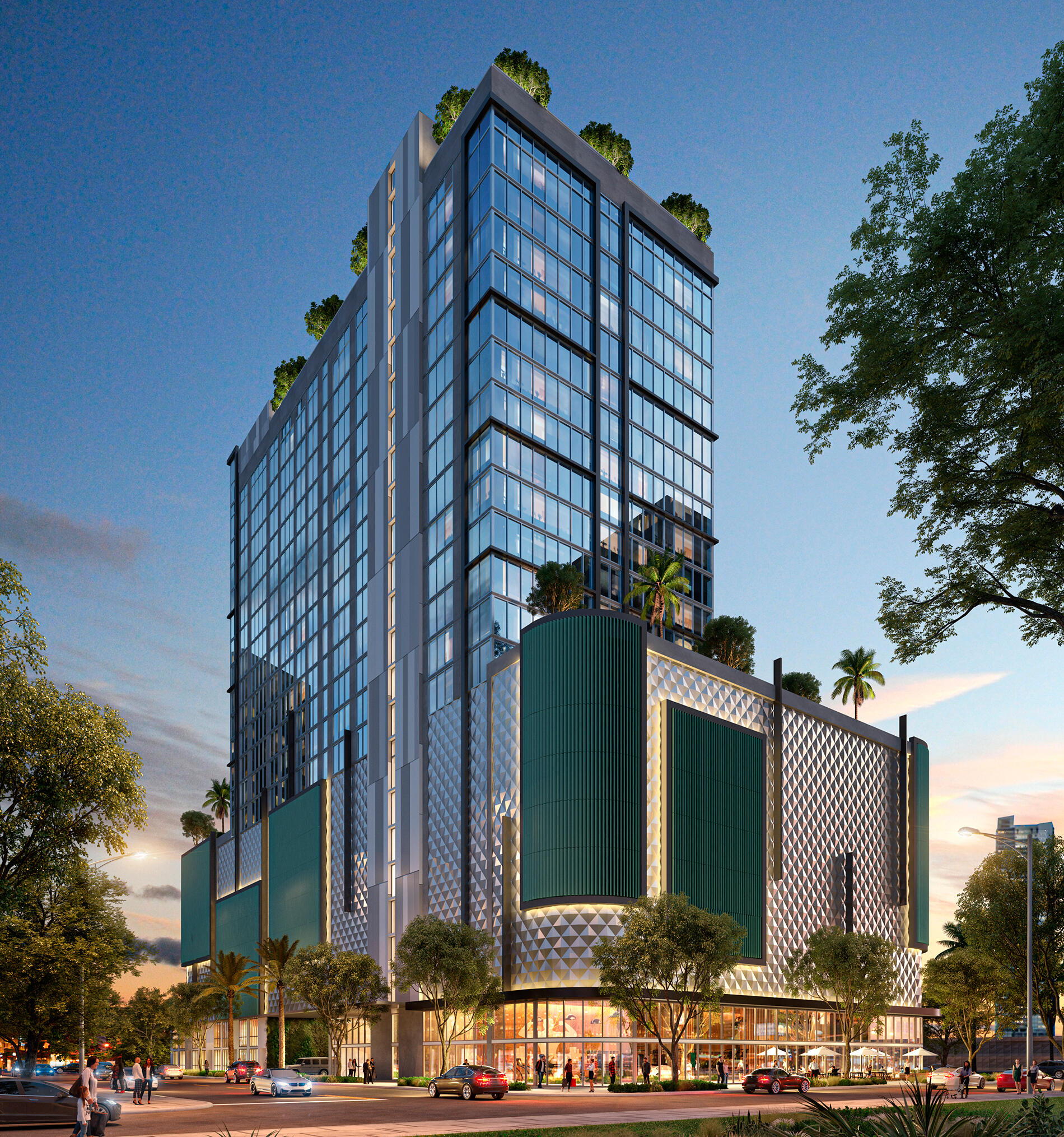 One West Twelve Residences — exterior rendering