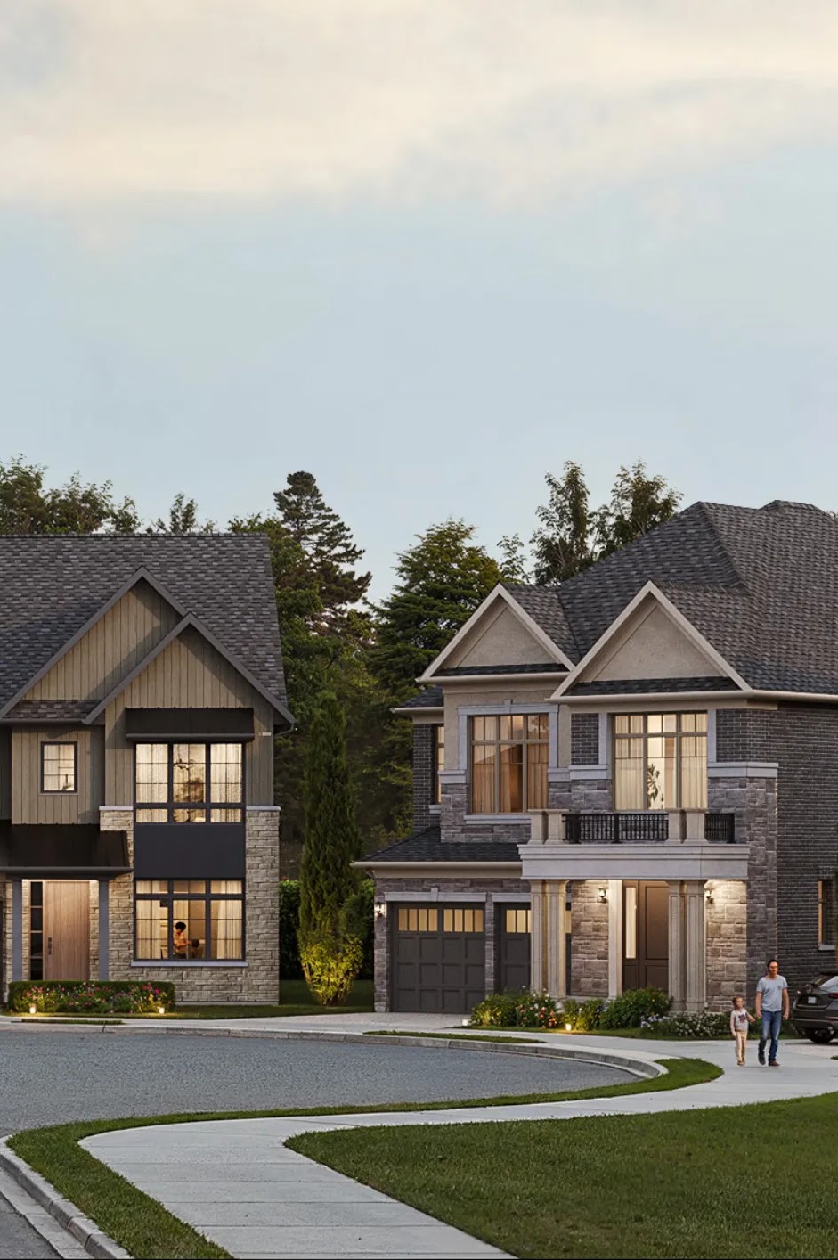 Five Oaks — exterior rendering