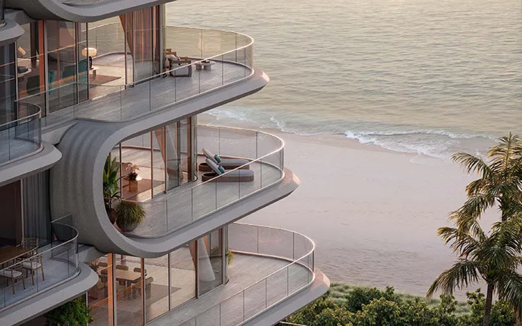 The Delmore Surfside — exterior rendering