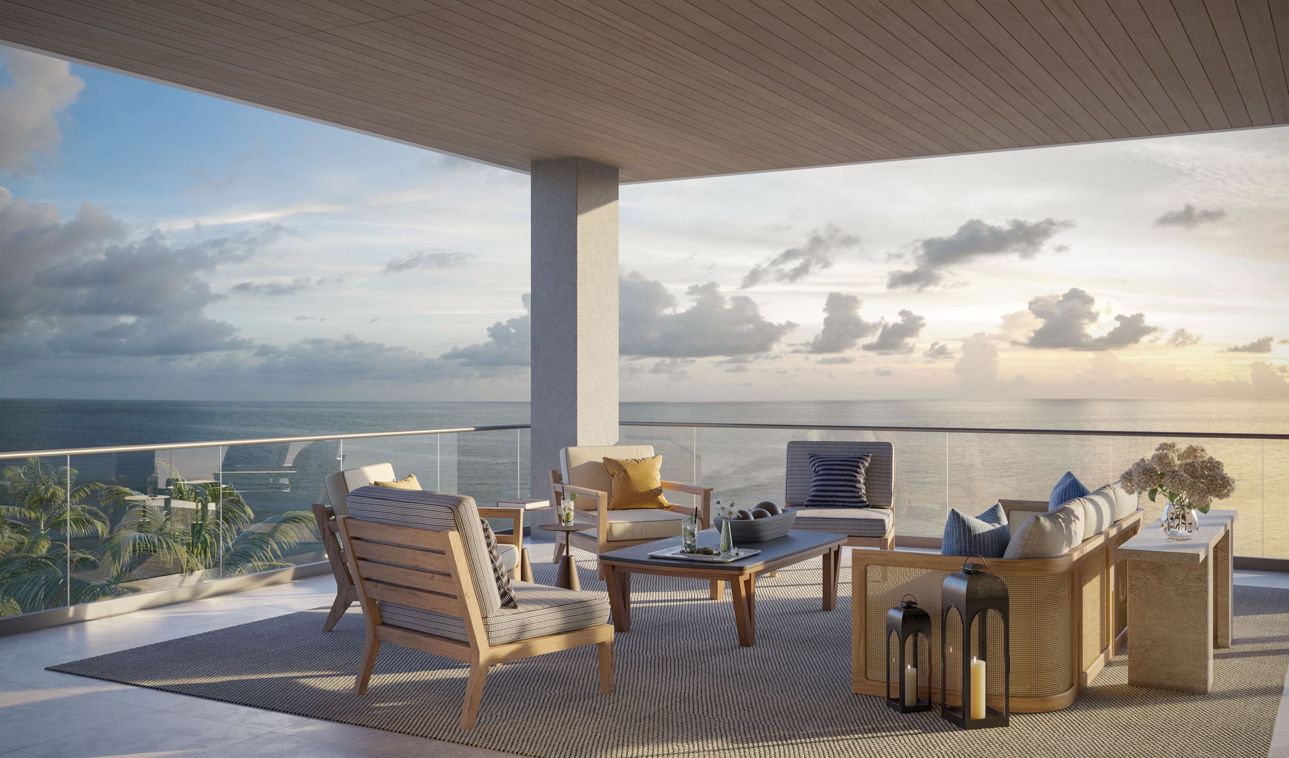 Rosewood Residences Naples — interior rendering