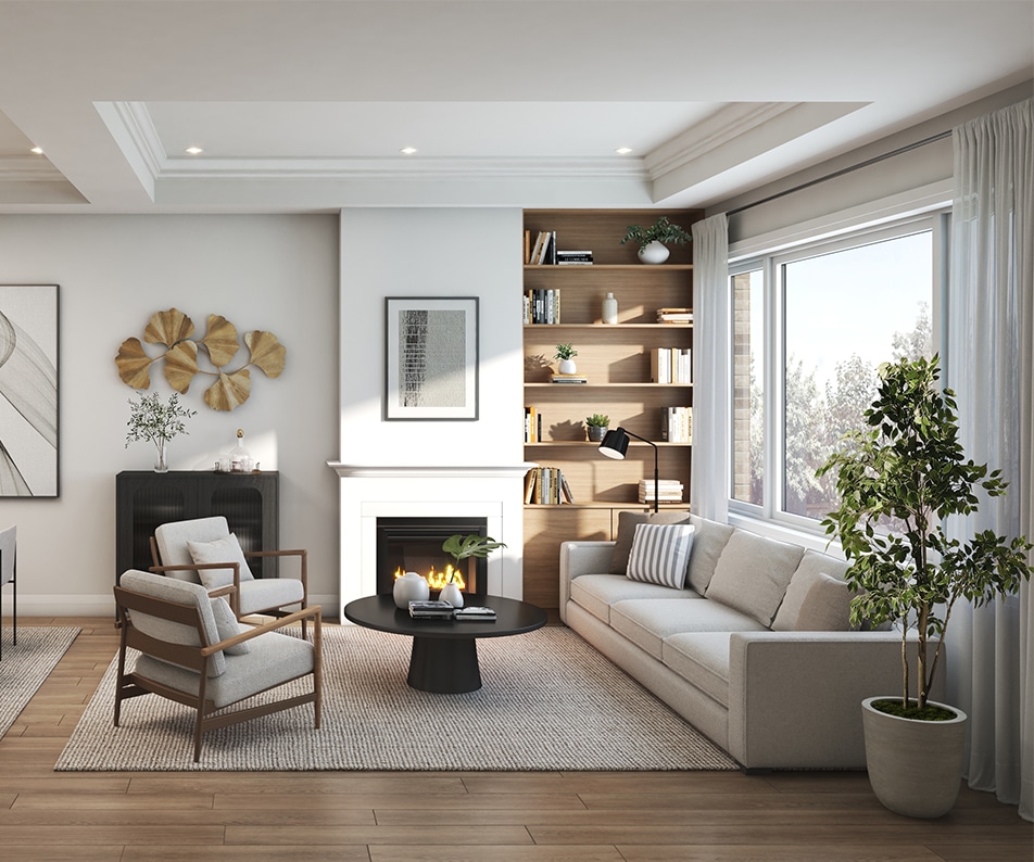 The Enclave — interior rendering