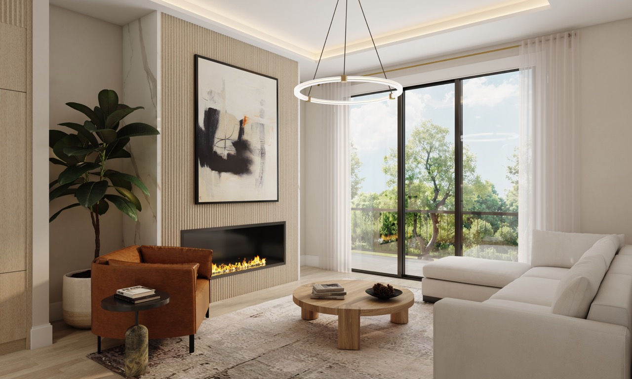 Maywood on the Park — interior rendering