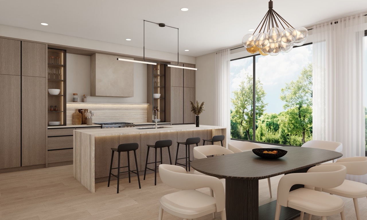 Maywood on the Park — interior rendering
