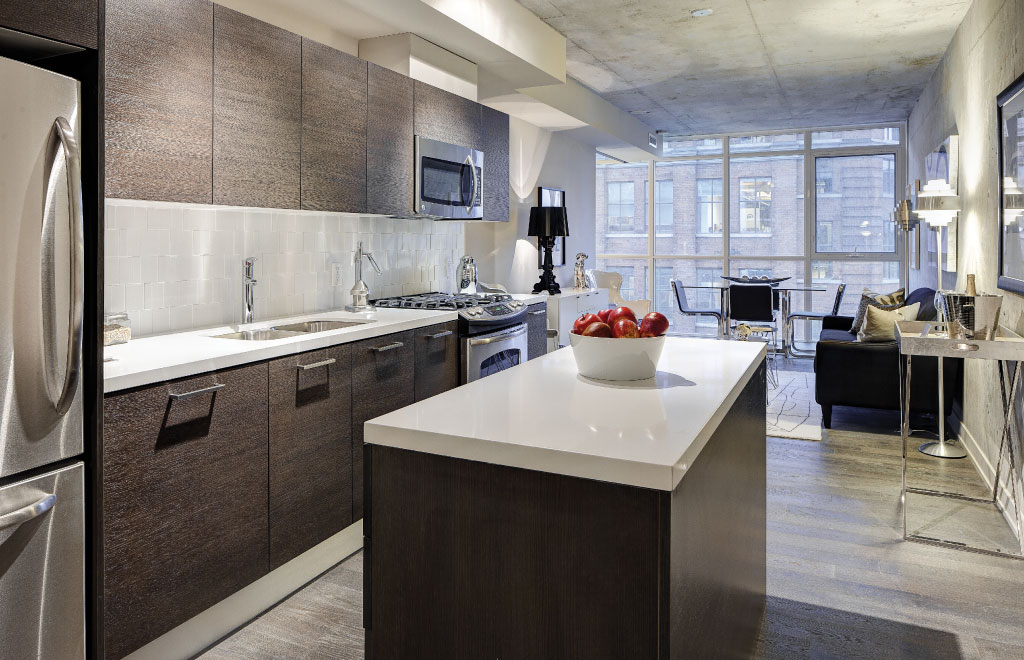 The King East — interior rendering