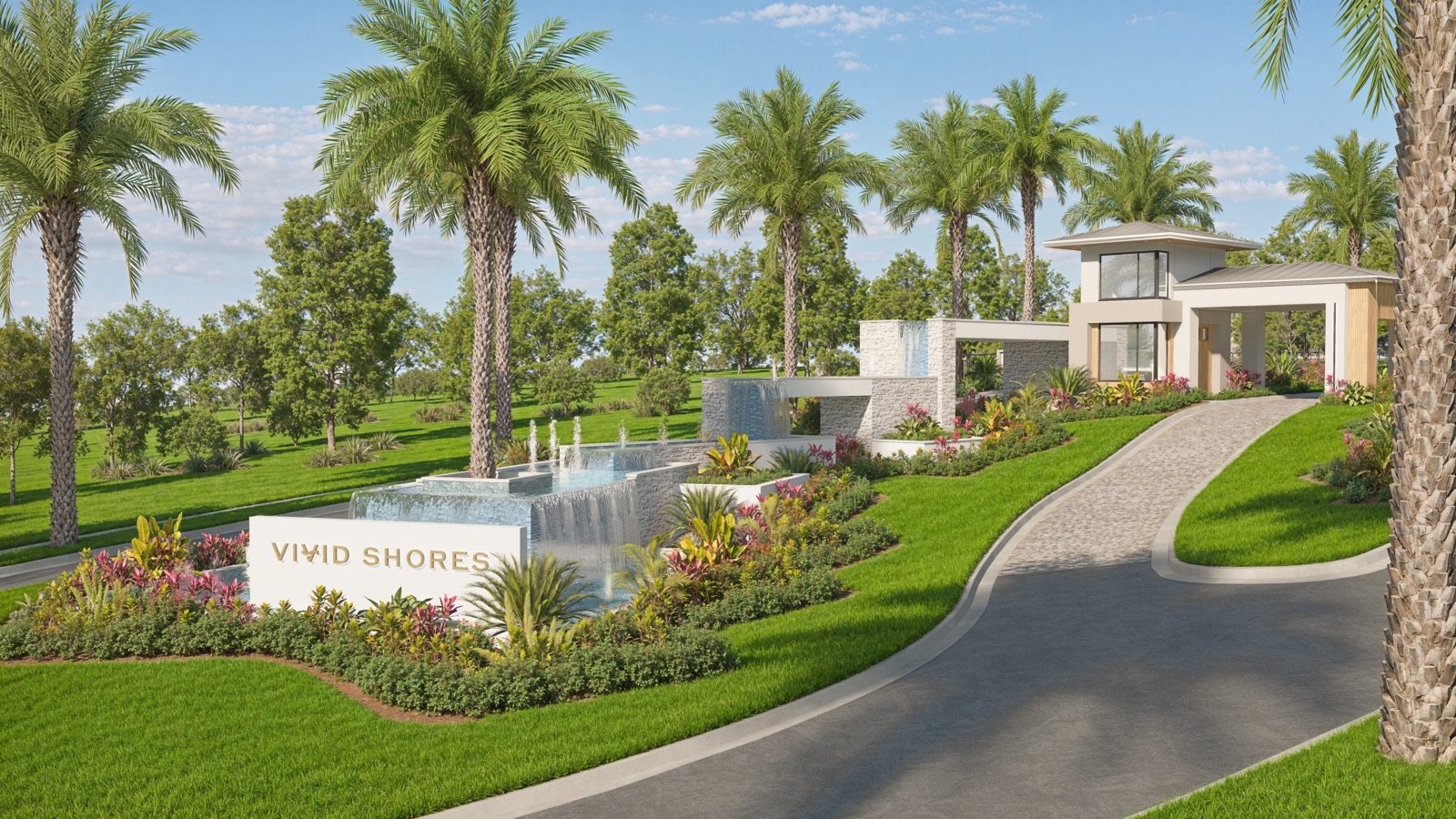 Vivid Shores — exterior rendering