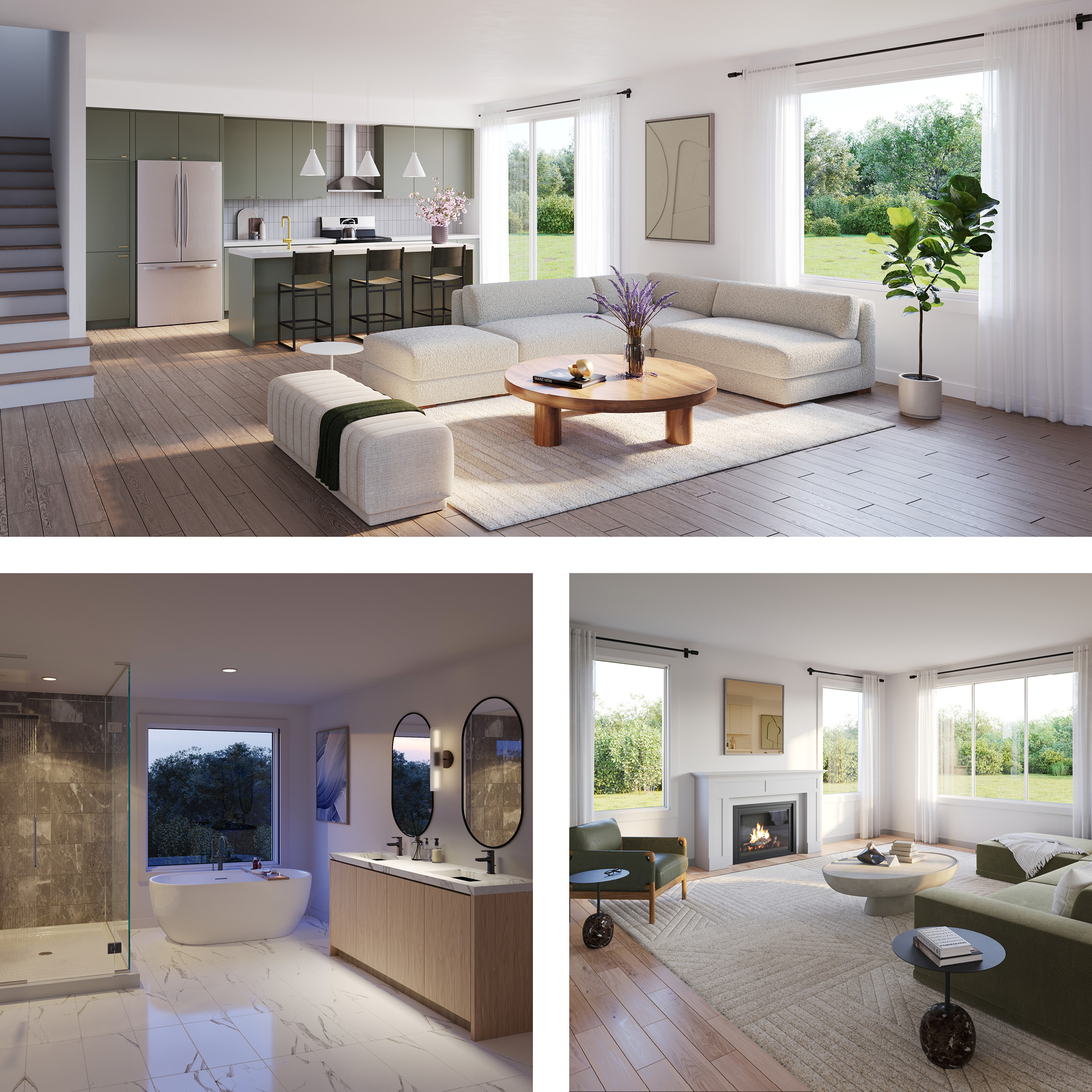 Phase 1 at The Attersley is NOW OPEN — interior rendering