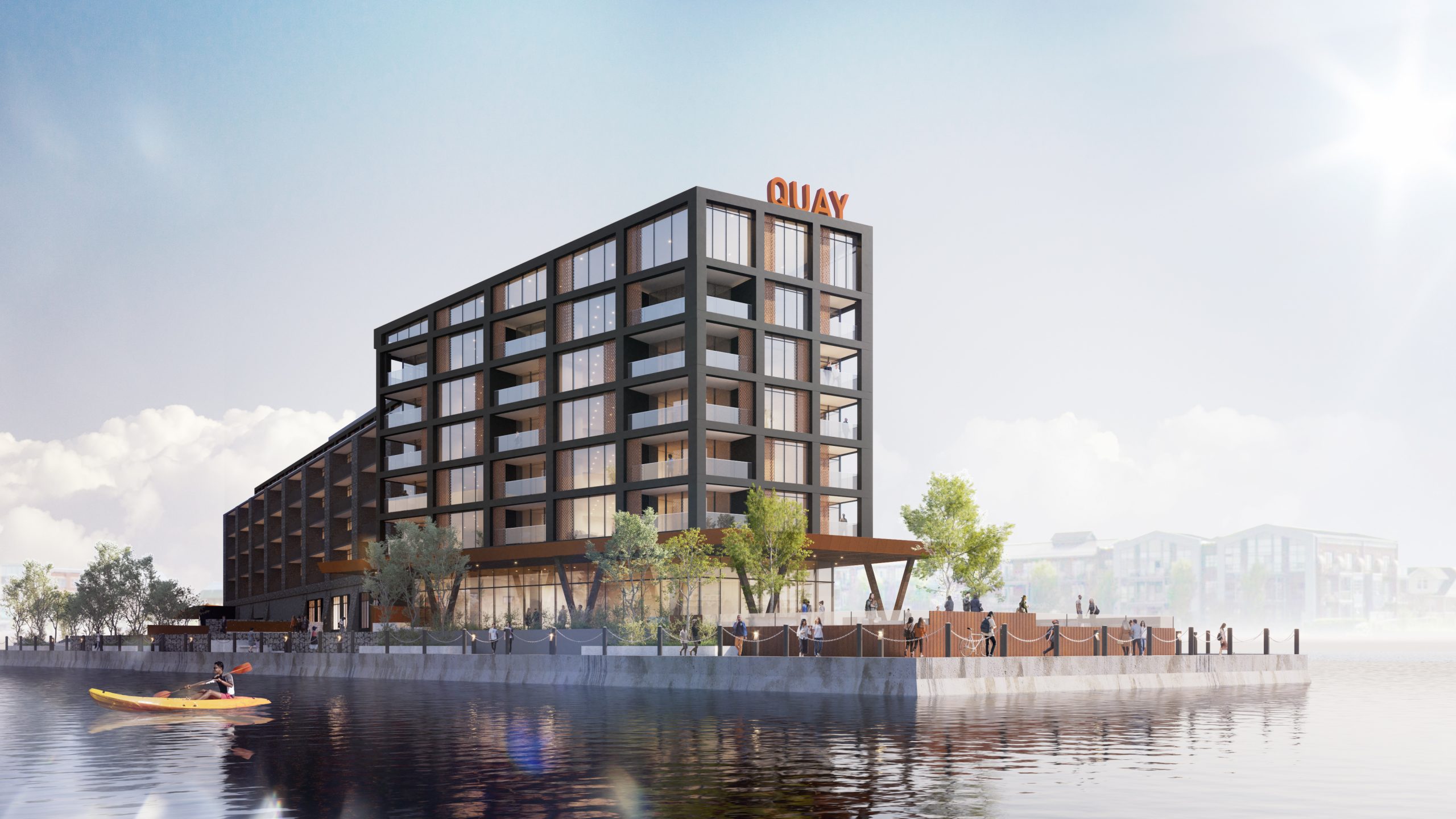 COLLINGWOOD QUAY — exterior rendering