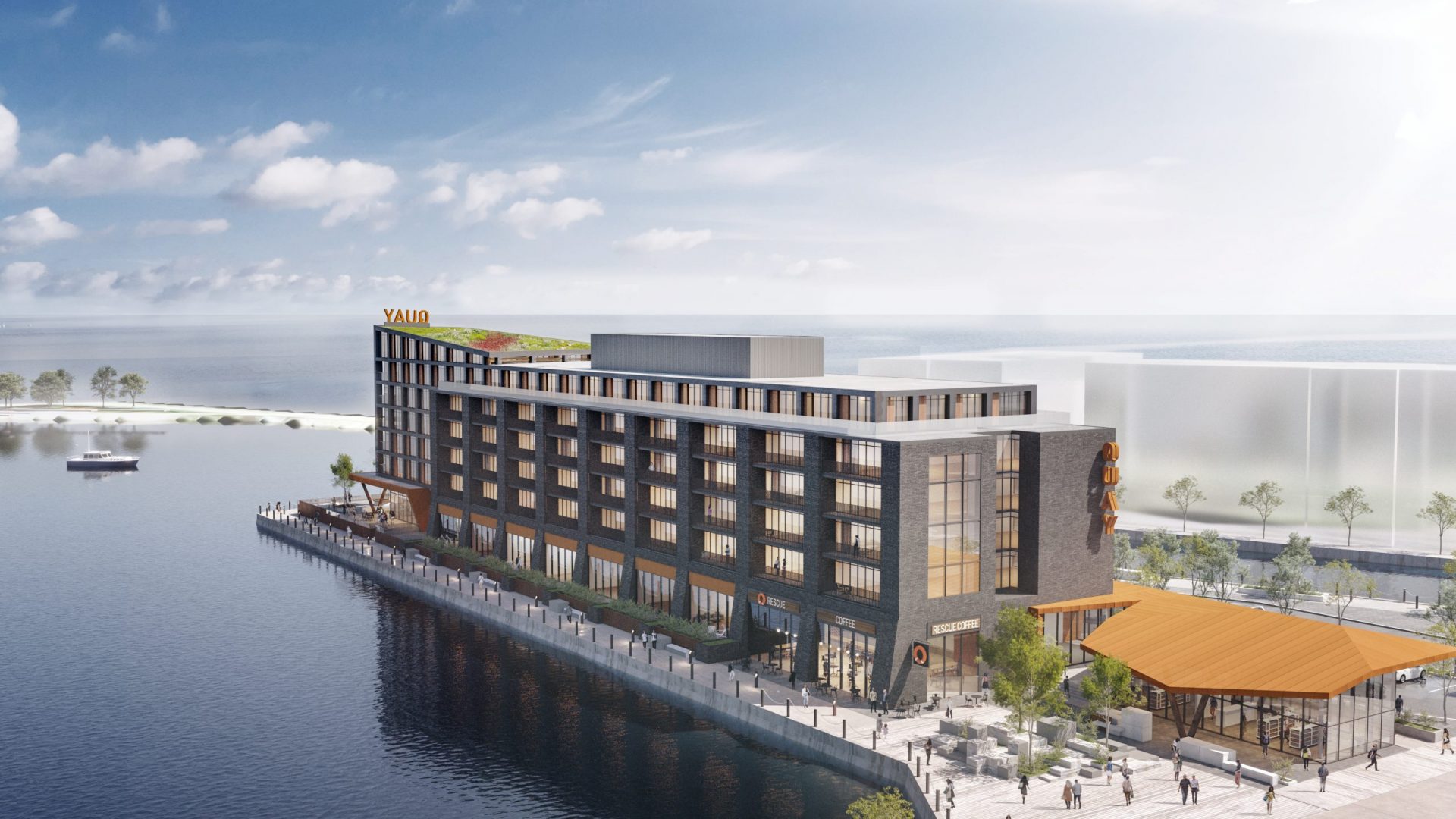 COLLINGWOOD QUAY — exterior rendering
