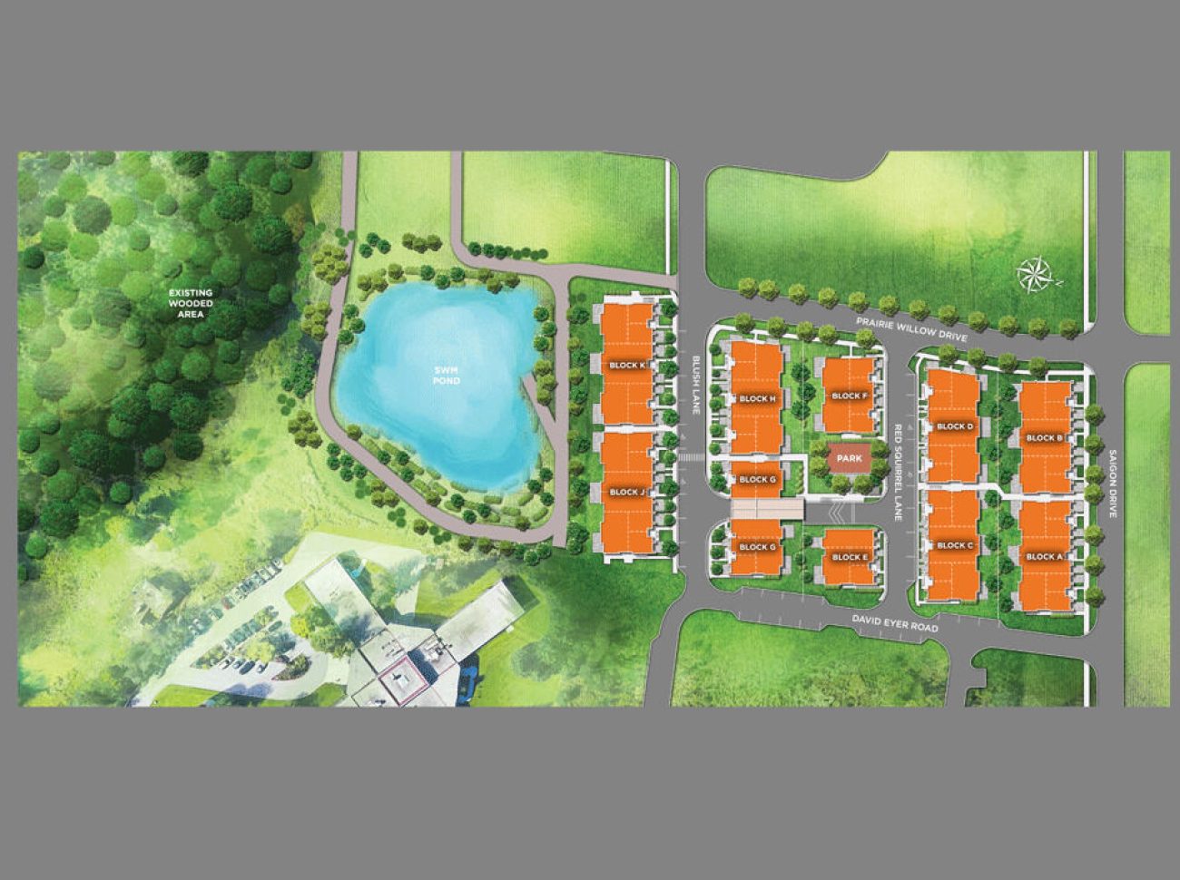 The Hill on Bayview — site map