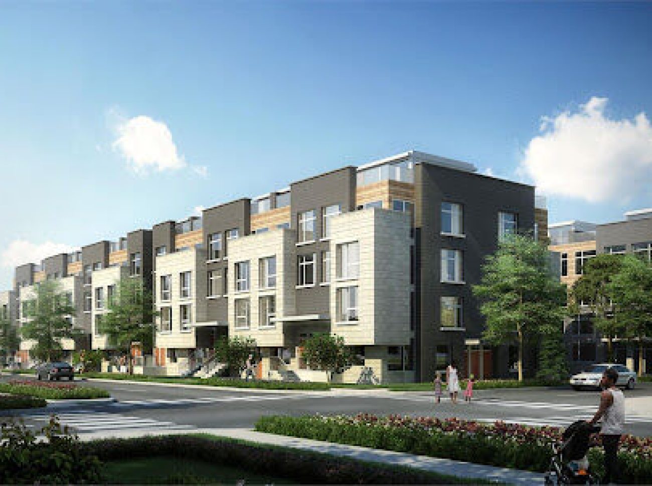 The Hill on Bayview — exterior rendering