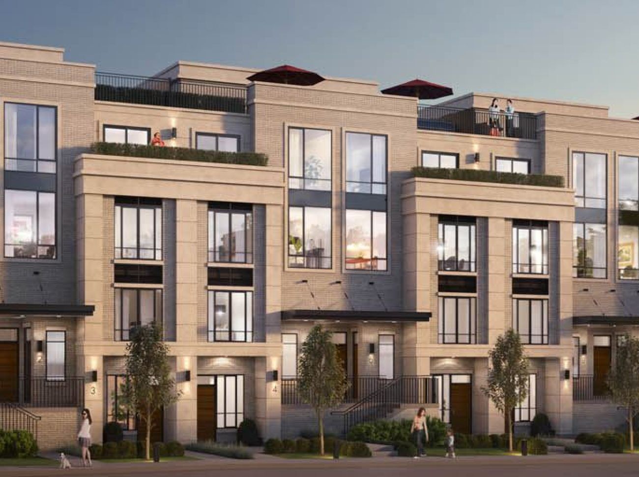 The Hill on Bayview — exterior rendering