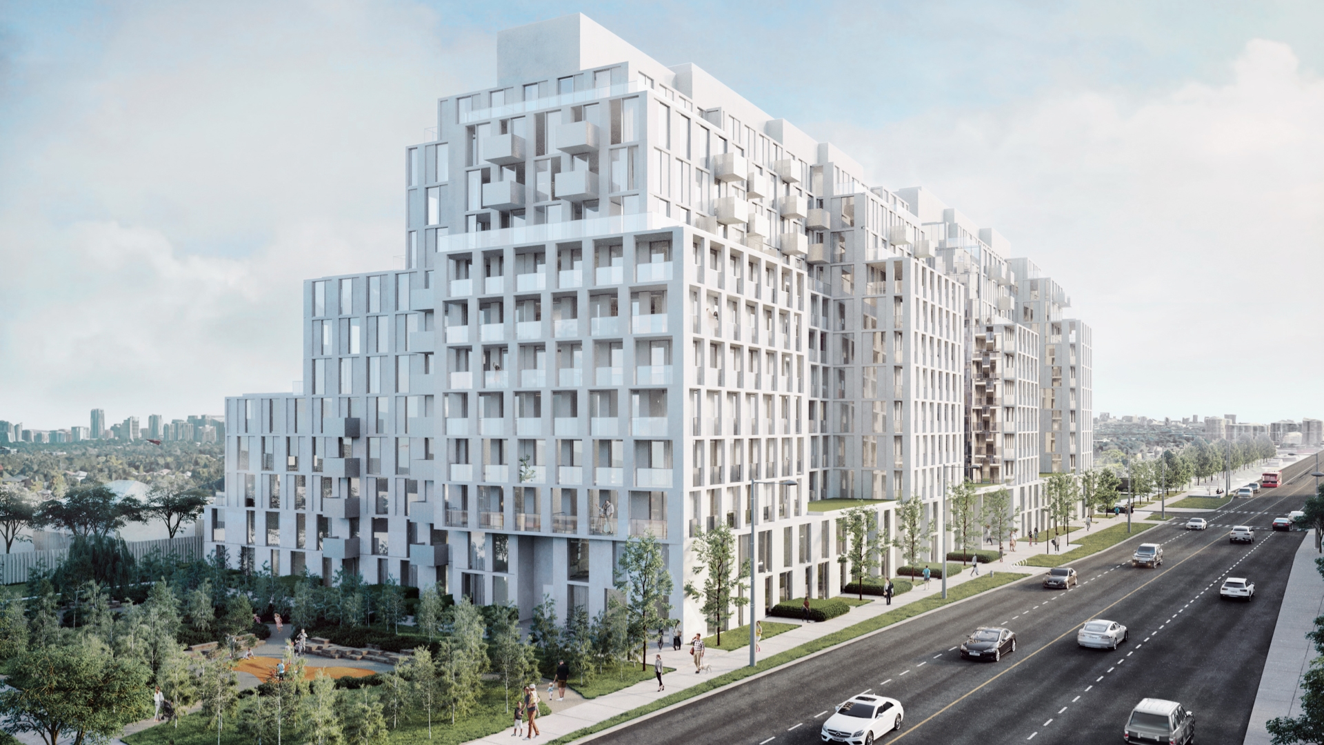Nørdic Condos — exterior rendering