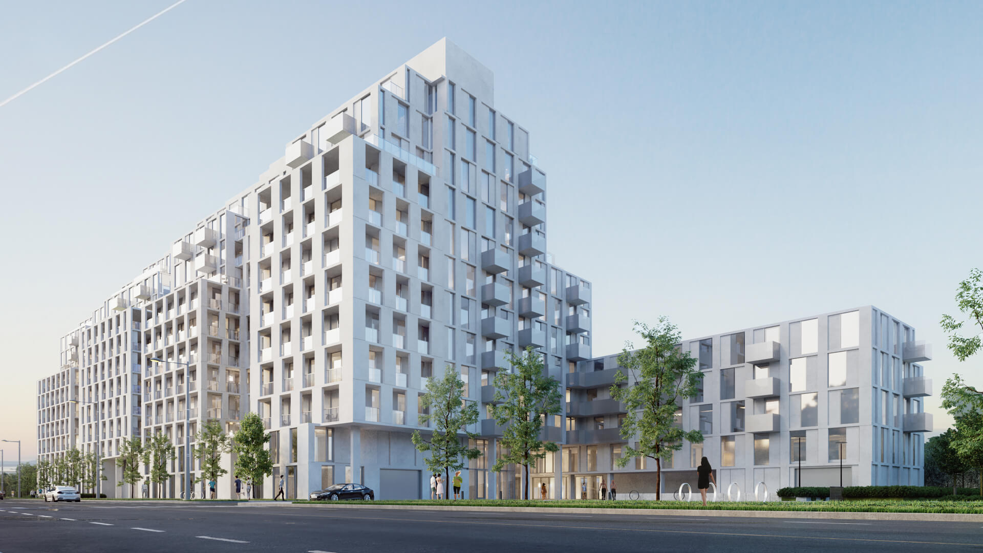 Nørdic Condos — exterior rendering