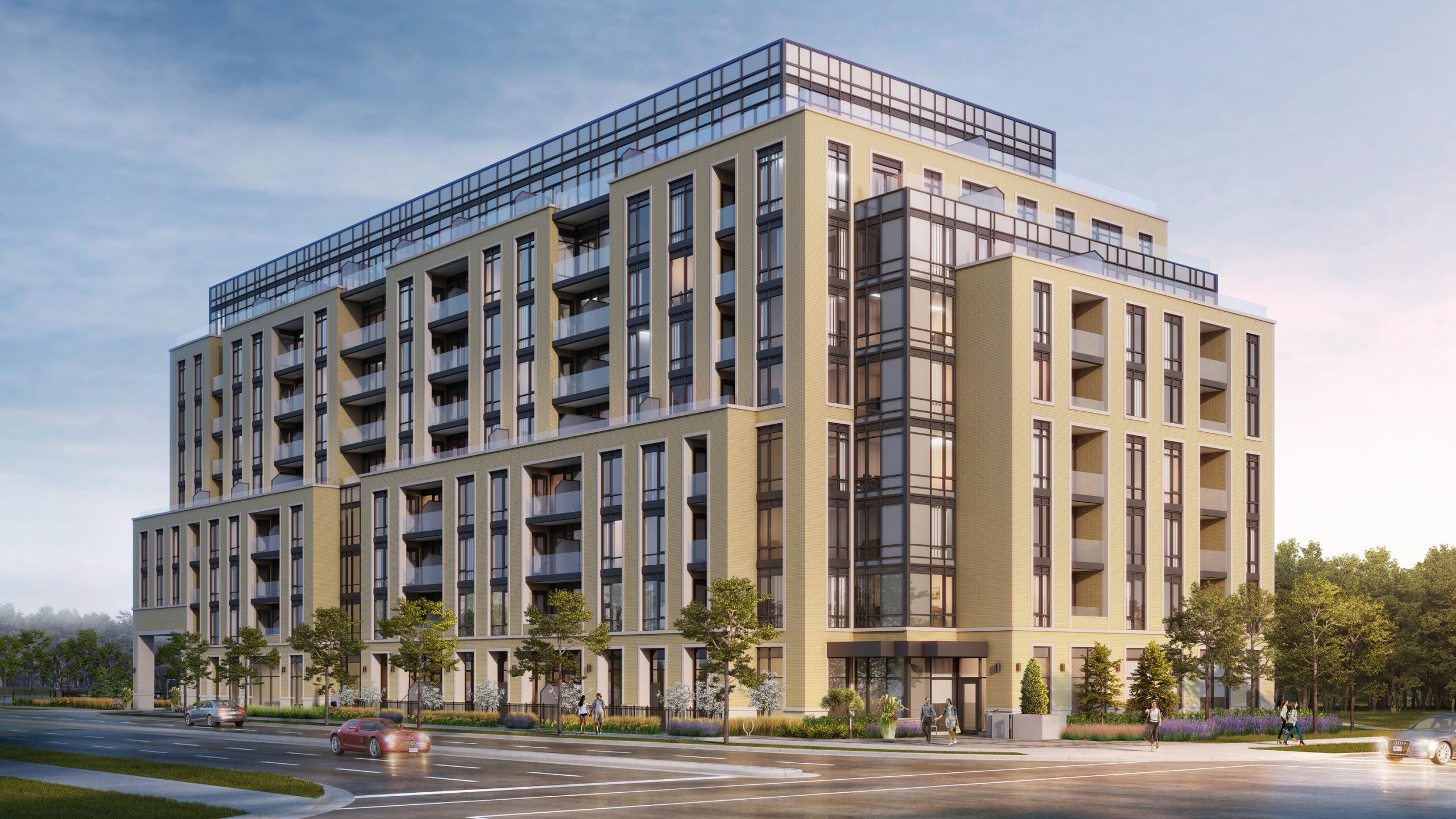 The Ashton — exterior rendering
