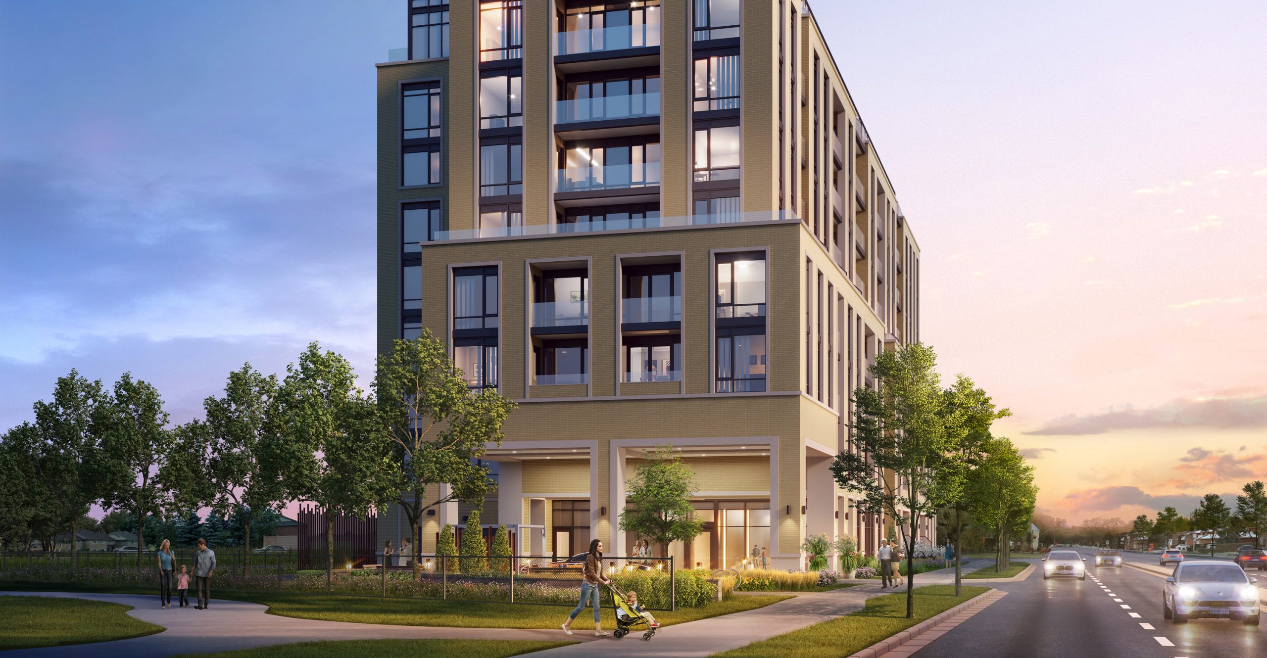 The Ashton — exterior rendering