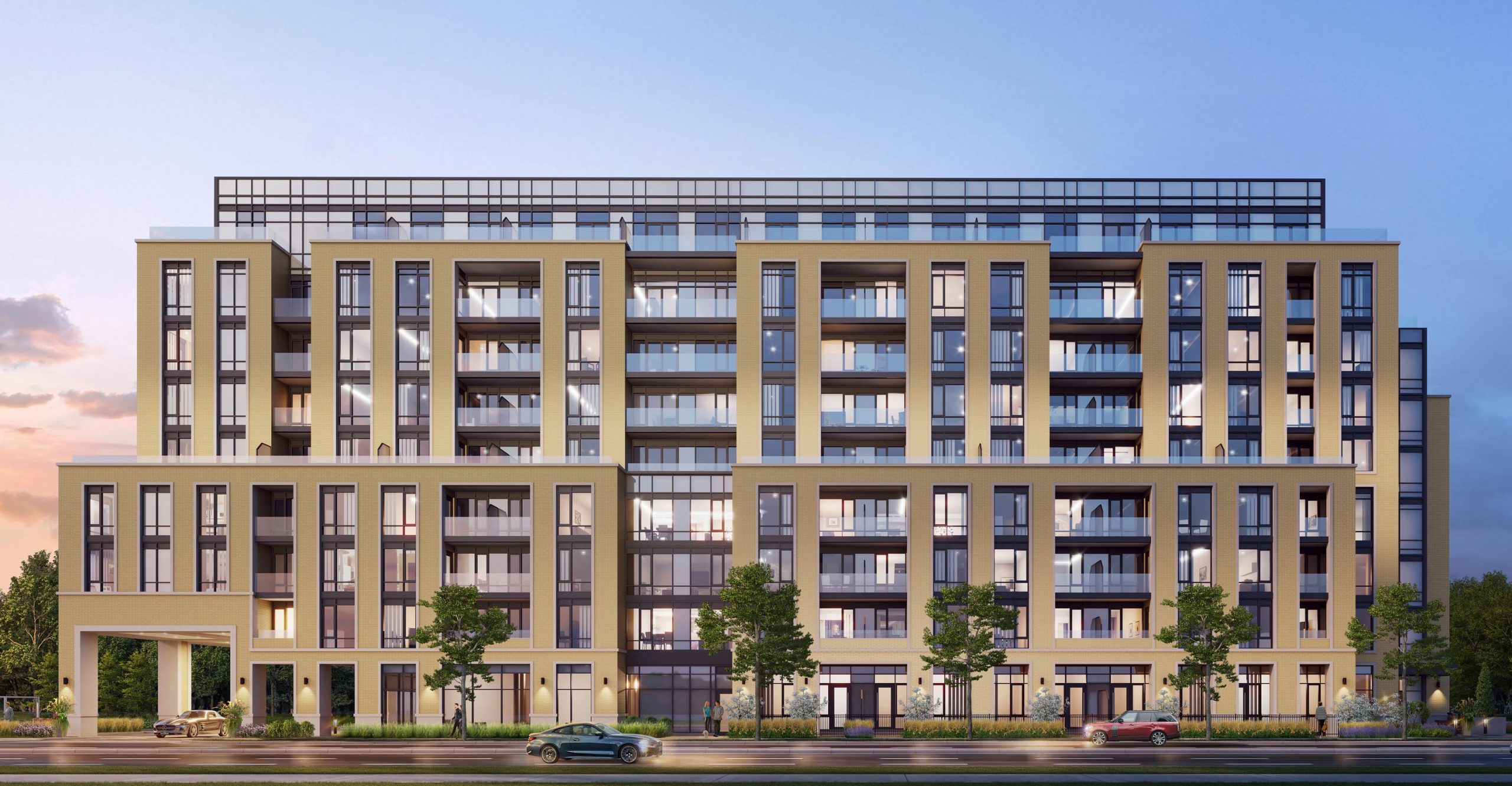 The Ashton — exterior rendering