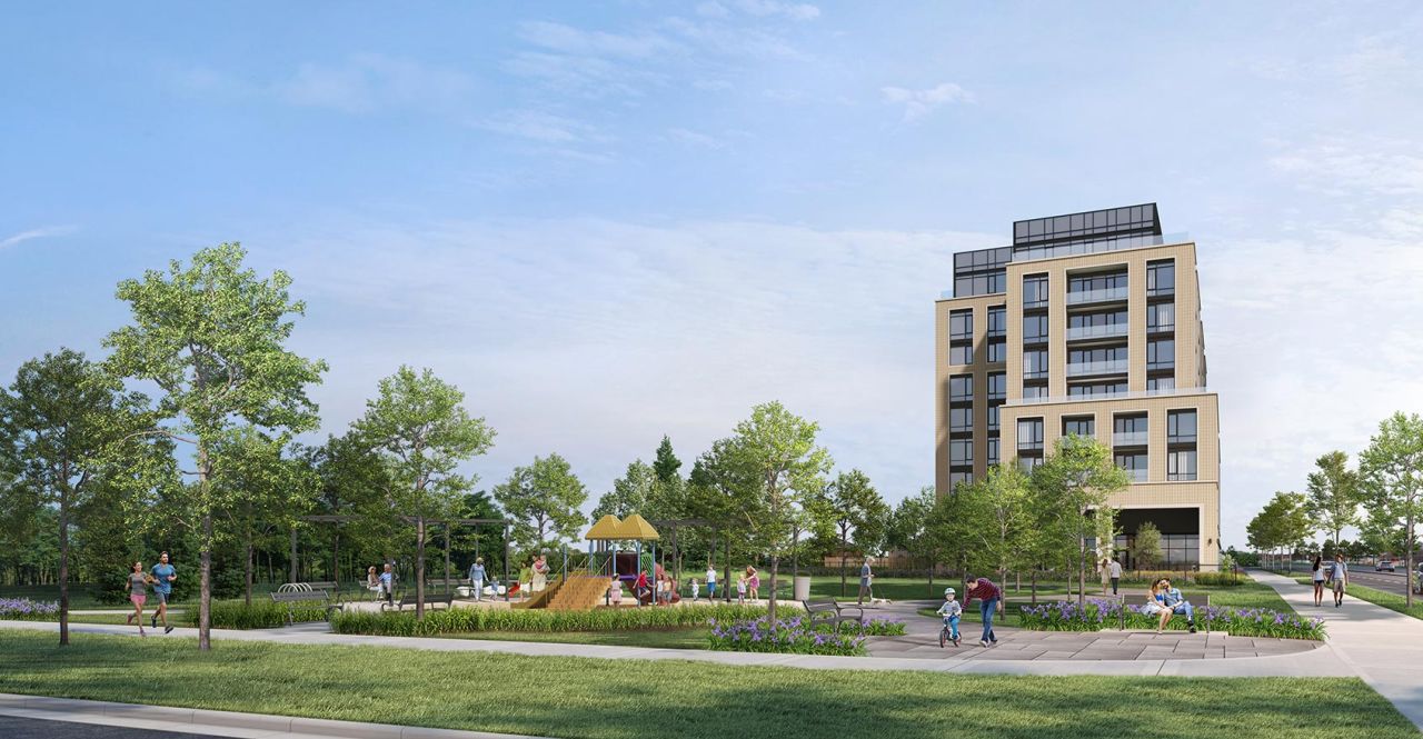 The Ashton — exterior rendering
