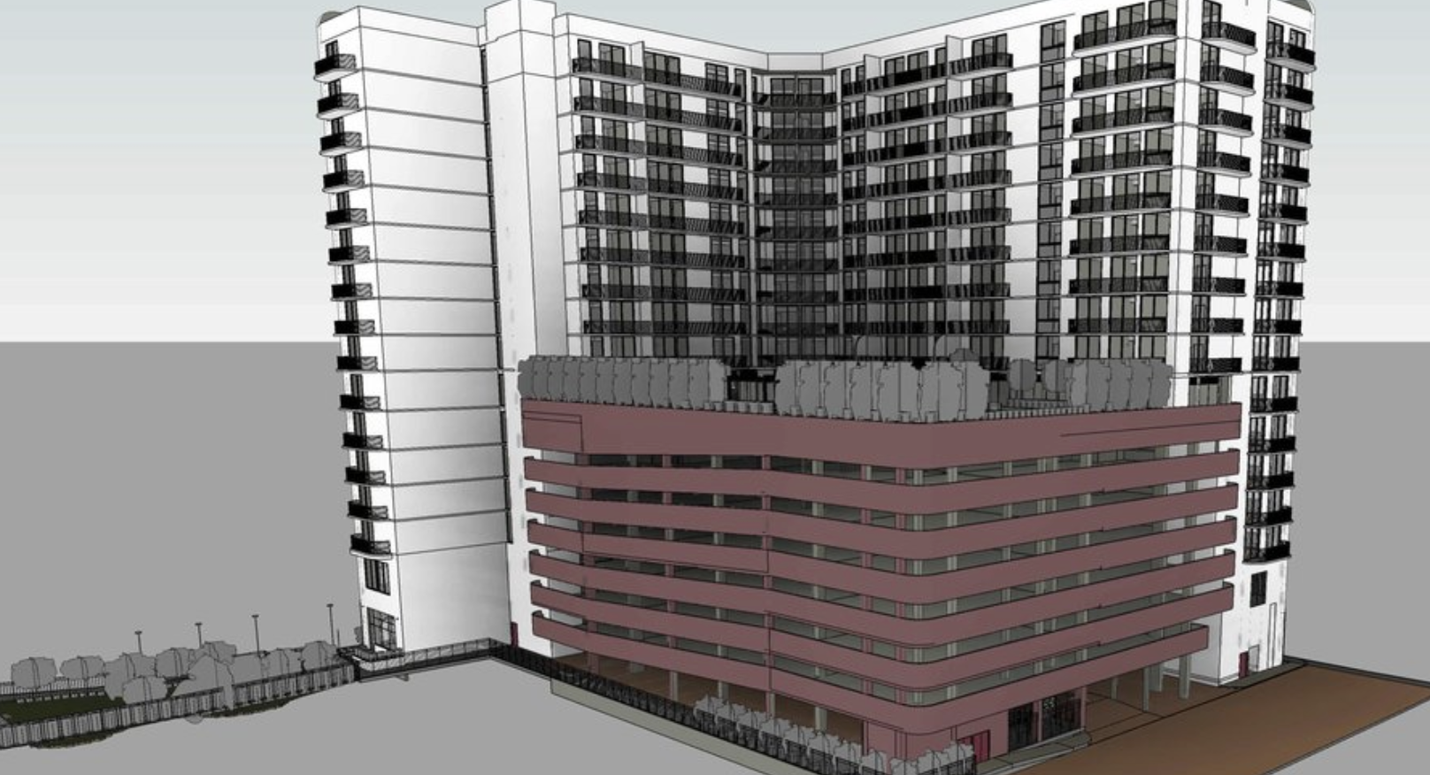 Aurevia — exterior rendering