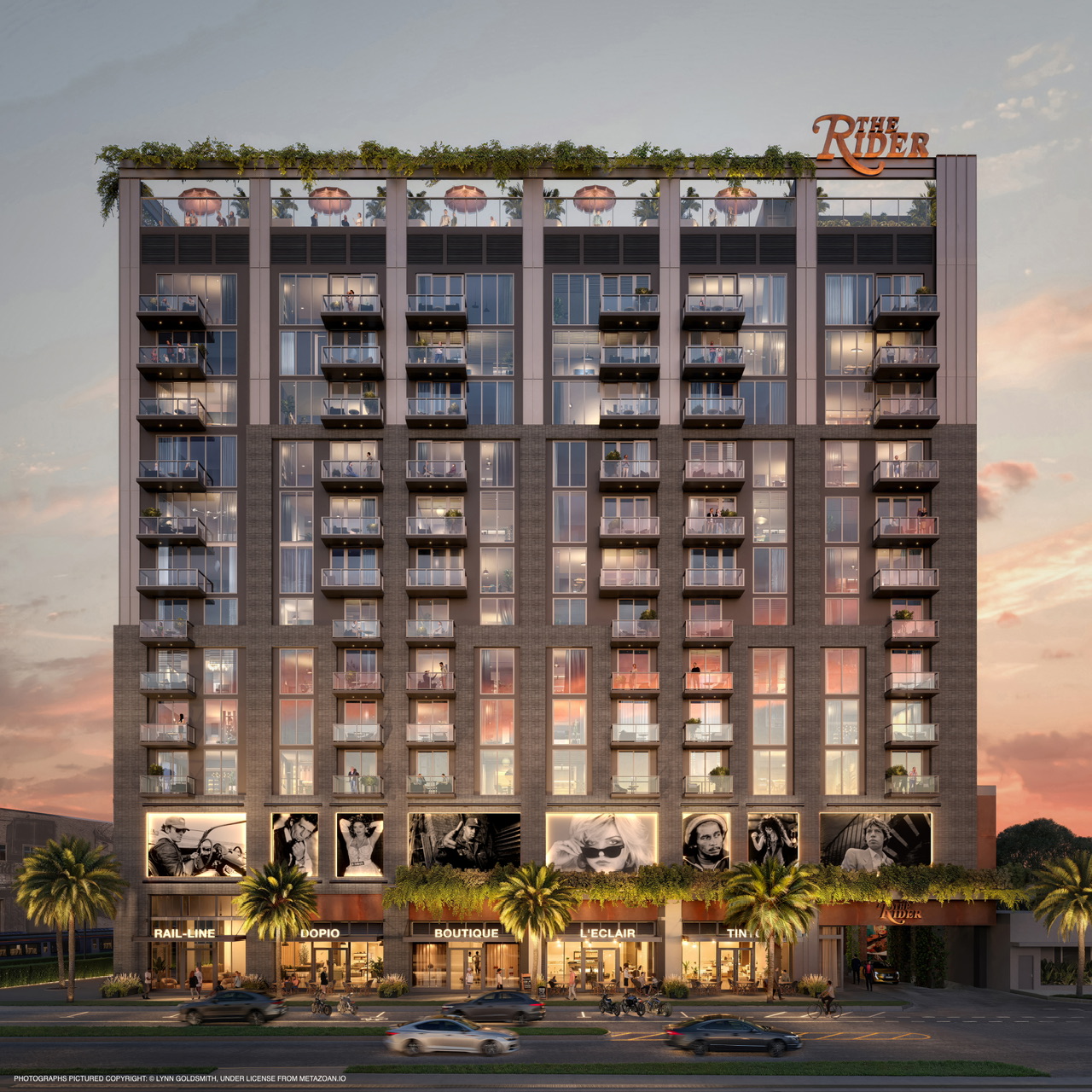 The Rider — exterior rendering