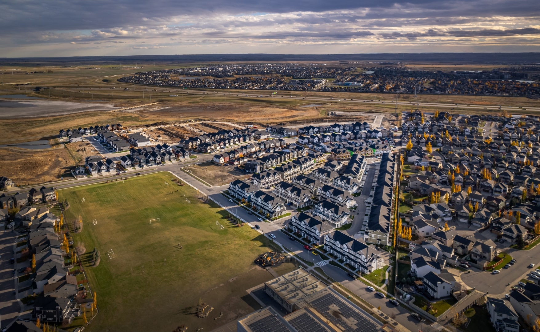 Copperstone — aerial rendering