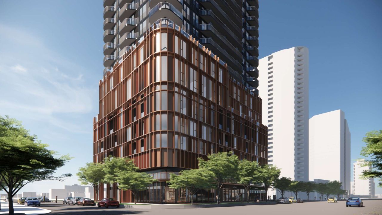 38-42 Finch West Condos — exterior rendering