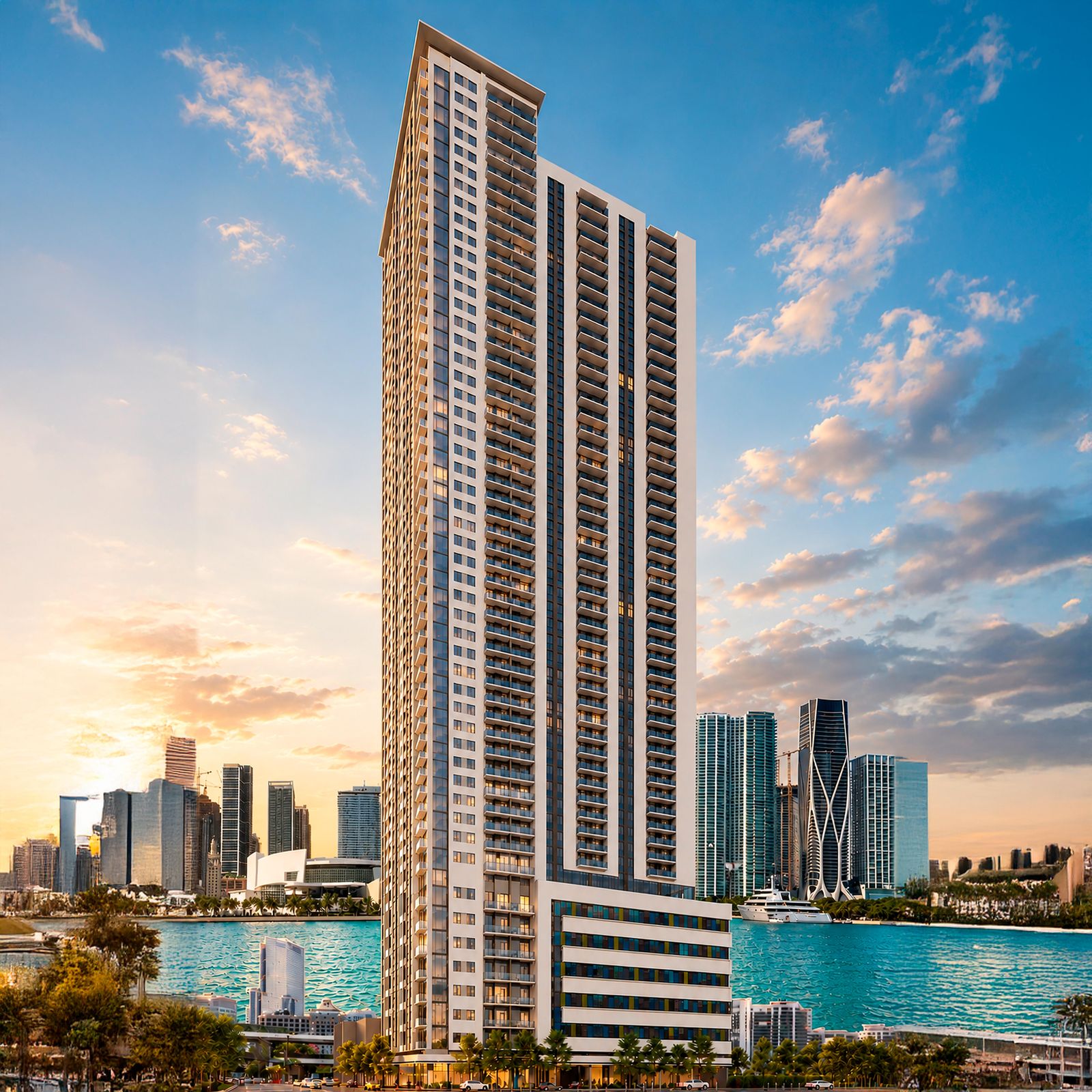 Biscayne 18 — exterior rendering