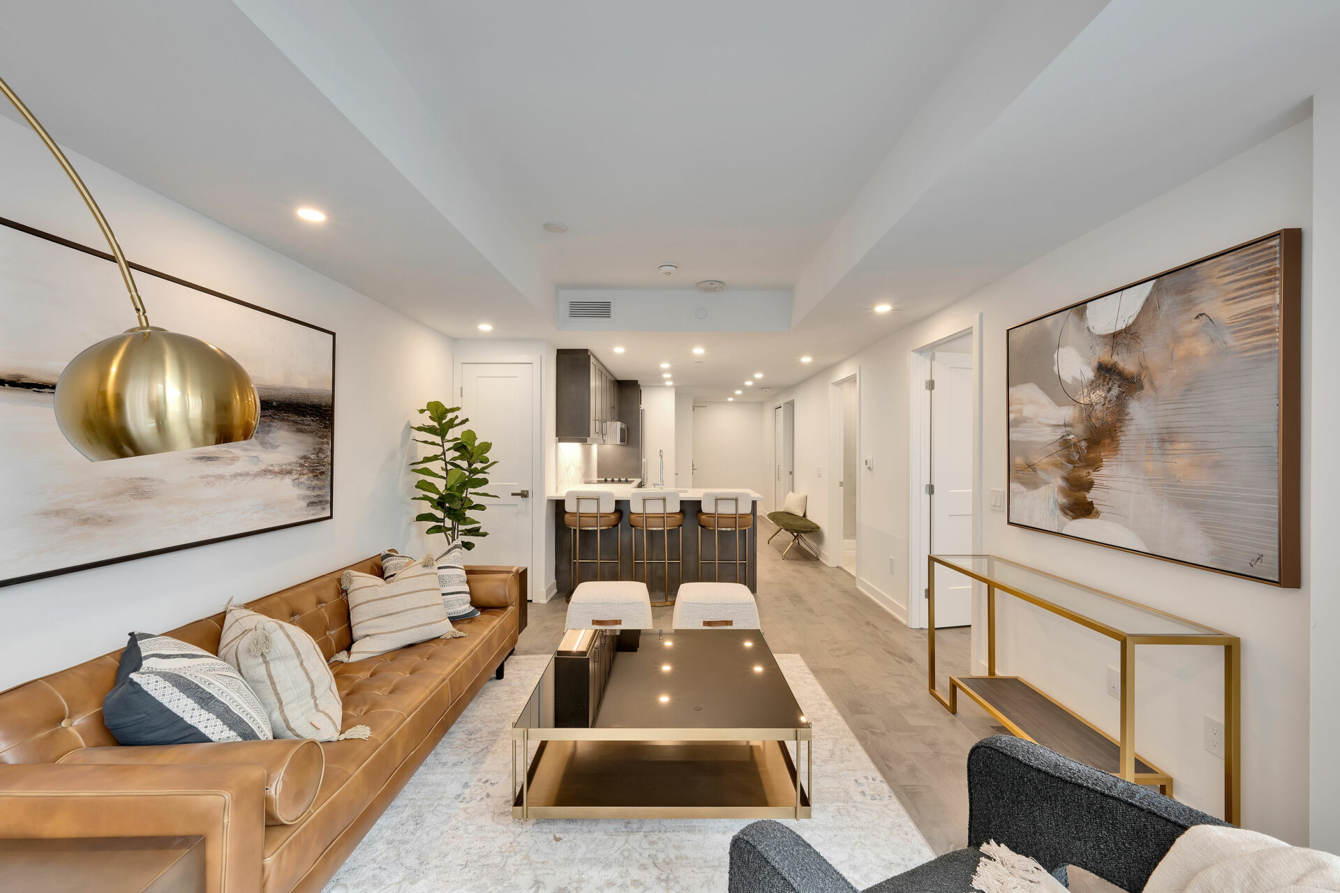 Claridge Moon — interior rendering
