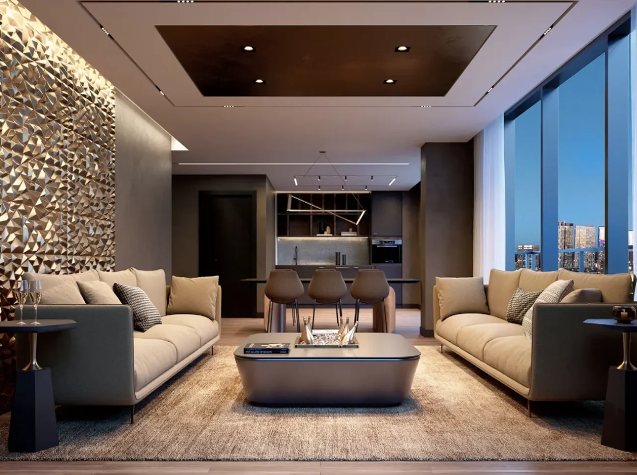 Addison Residences — interior rendering