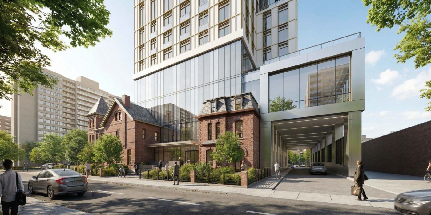 Bloor & Sherbourne — exterior rendering