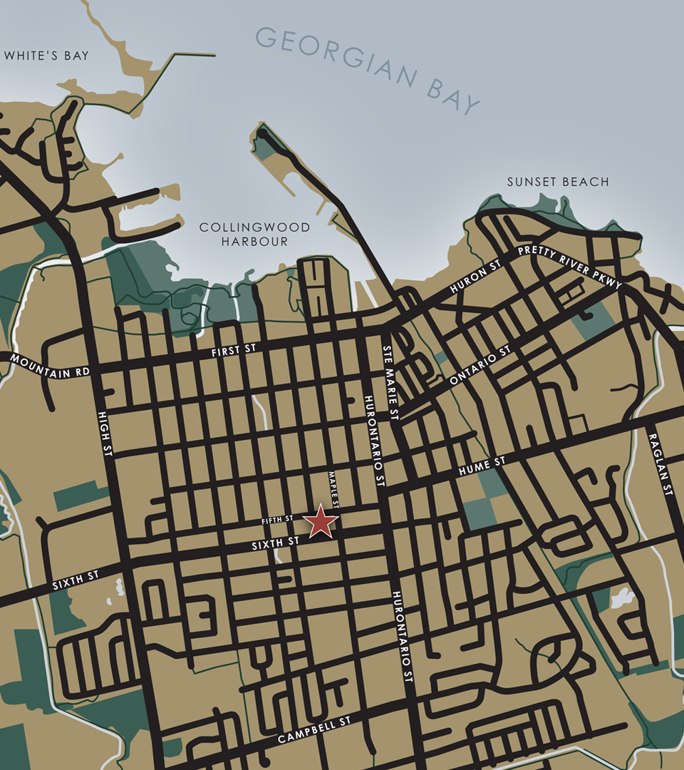 Victoria Annex — site map