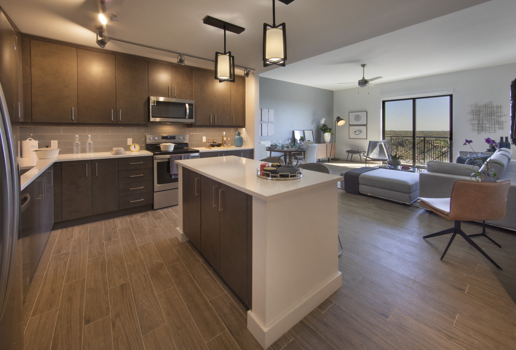 The Residences at Thesis — interior rendering