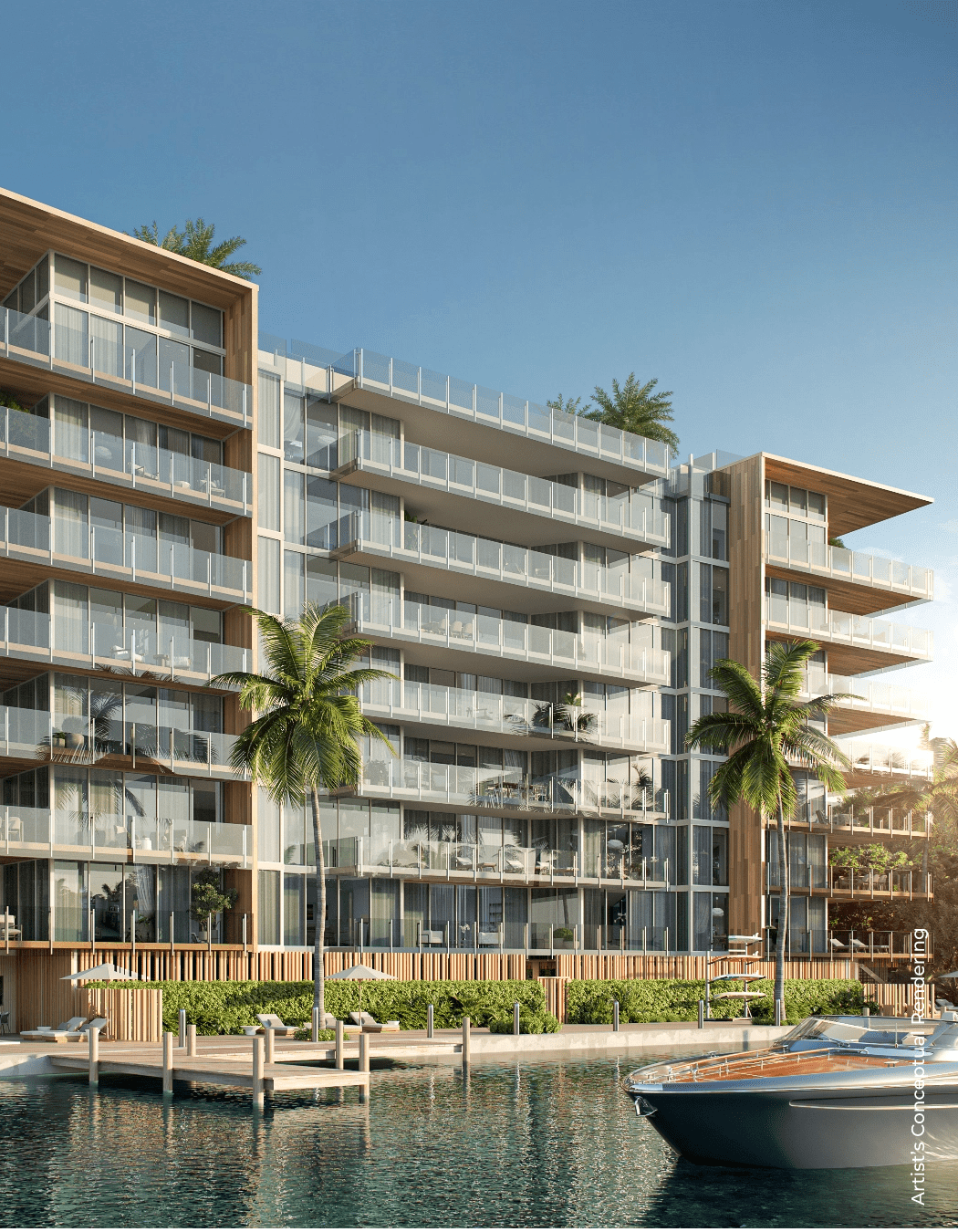 La Mare Regency — exterior rendering