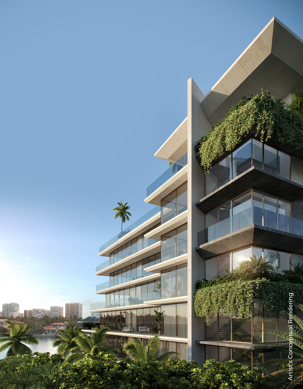 La Mare Regency — exterior rendering