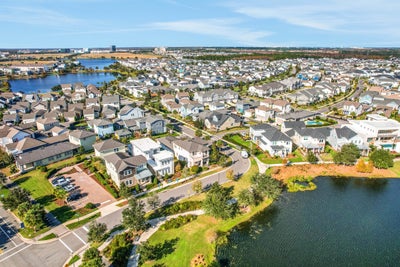 Weslyn Park at Sunbridge — aerial rendering