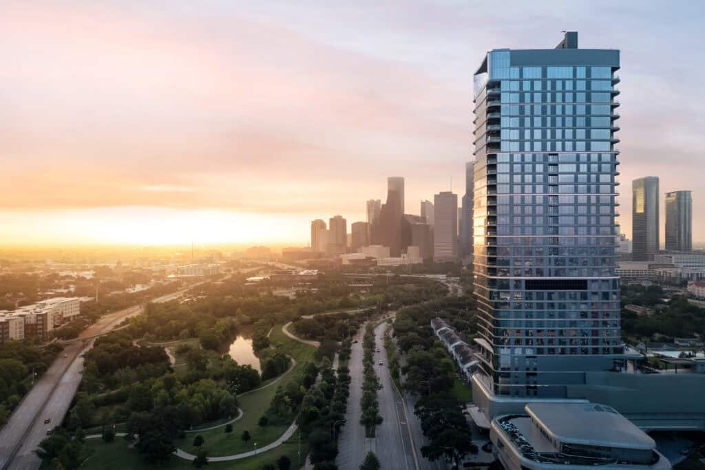 Eighteen25 — aerial rendering