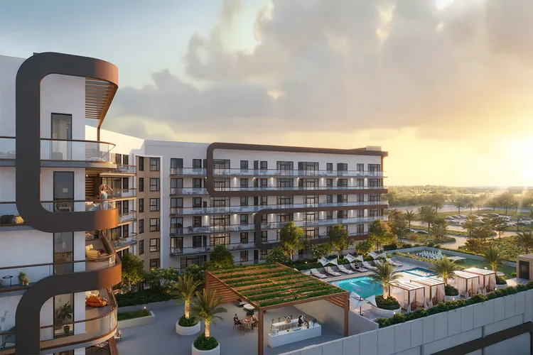 Seven Park — exterior rendering